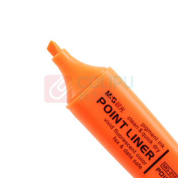 晨光 M&G 荧光笔 MG-2150 1-4mm (橙色) 12支/盒
