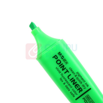 晨光 M&G 荧光笔 MG-2150 1-4mm (绿色) 12支/盒 单支装