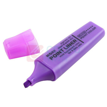 晨光 M&G 荧光笔 MG-2150 1-4mm (紫色) 12支/盒