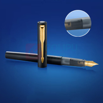派克 PARKER 威雅XL入门黑金夹墨水笔 星辰大海套装