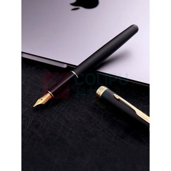 派克 PARKER 磨砂黑金夹墨水笔以梦为马礼盒 卓尔系列 F尖墨水笔+墨水芯+笔袋+礼盒