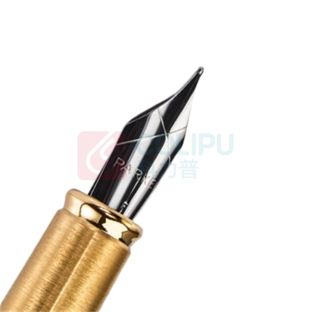 派克 PARKER 钢笔套盒 威雅XL幻影黑金墨水笔+黑墙
