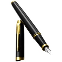 派克 PARKER 墨水笔 IM丽雅黑金夹