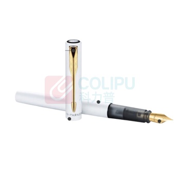 派克 PARKER 墨水笔 威雅XL贝母白金夹