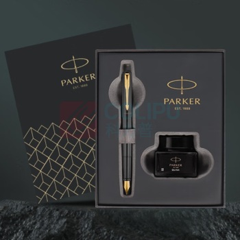 派克 PARKER 钢笔 签字笔套装礼盒 威雅XL系列 墨水笔 +墨水套组