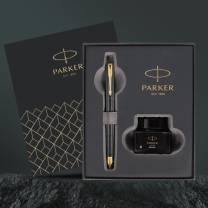 派克 PARKER 钢笔 签字笔套装礼盒 威雅XL系列 墨水笔 +墨水套组