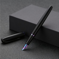毕加索 PICASSO 新色铱金黑尖钢笔钢笔 PS916 0.5mm (炫彩黑)