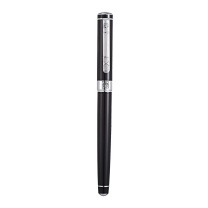 毕加索 PICASSO 铱金尖钢笔 PS-902 0.5mm (纯黑银夹)