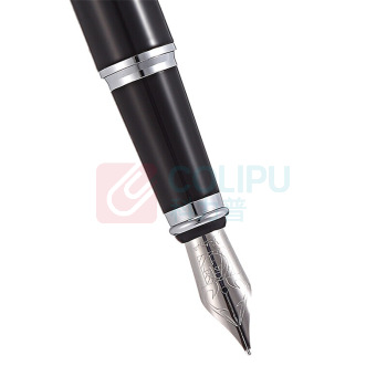 毕加索 PICASSO 铱金尖钢笔 PS-902 0.5mm (纯黑银夹)