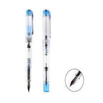 百乐 PILOT 钢笔 FPRN350R-TLGF 含上墨器 F尖 (透明浅蓝)