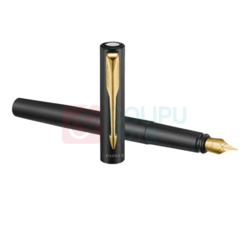 派克 PARKER 钢笔墨水礼盒套装 威雅XL经典黑金夹 30ml墨水+钢笔 墨水新老包装随机发货