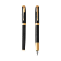 派克 PARKER 钢笔 IM系列丽雅黑金 (黑色)