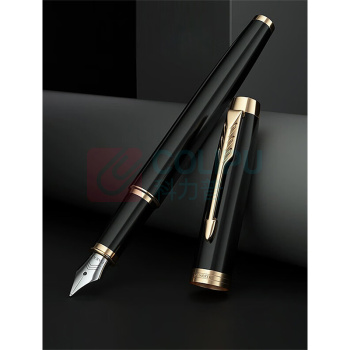 派克 PARKER 钢笔 IM系列丽雅黑金 (黑色)