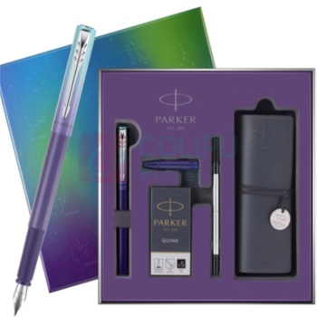 派克 PARKER 欧若拉极光紫特别款礼盒 威雅XL 