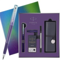 派克 PARKER 欧若拉极光紫特别款礼盒 威雅XL 