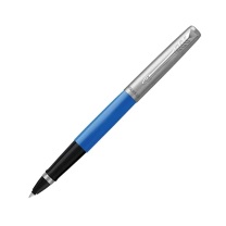 派克 PARKER 乔特复古蓝白宝珠笔 0.7mm 长131mm 