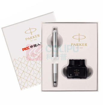 派克 PARKER 威雅胶杆笔小墨水套装 白色 
