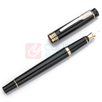英雄 HERO 金属钢笔 755 笔尖0.5mm (黑色) 1支/盒 TS