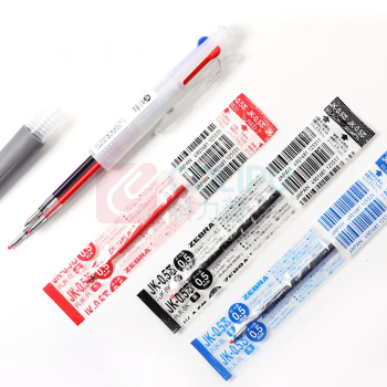 斑马牌 ZEBRA 中性笔笔芯 RJK(JK-0.5芯) 0.5mm (红色) 10支/盒