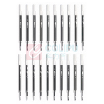 Touch Fish 根号三减负笔弹性中性笔笔芯 0.5mm (黑色) 20支装 DC