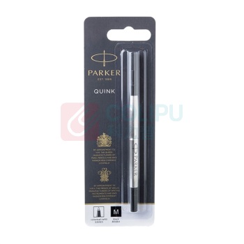 派克 PARKER 宝珠笔芯(新款) 0.7mm (黑色) 1支/卡