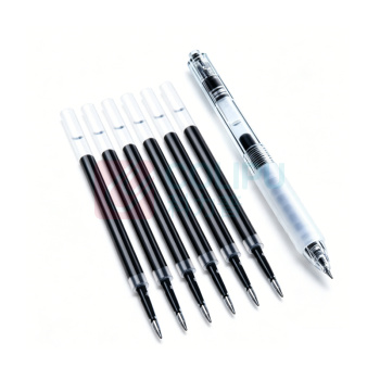 优企 黑色笔芯套装 0.5mm (黑色) 20支笔芯+1支黑色云握手