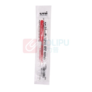 三菱 uni 中性笔芯 UMR-83 0.38mm (红色) 10支/盒