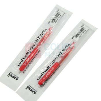 三菱 uni 中性笔芯 UMR-83 0.38mm (红色) 10支/盒