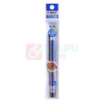 晨光 M&G 中性替芯 MG-6102 0.5mm (蓝色) 20支/盒 (适用于、GP1700、AGP12011、AGP61405、GP1208、GP1361、Q7、VGP301型号中性笔)(大包装)