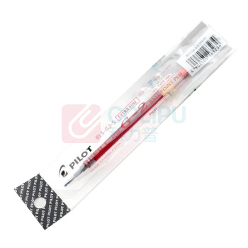 百乐 PILOT 啫喱笔芯 BLS-G2-5 0.5mm (红色) 中性笔笔芯 塑料