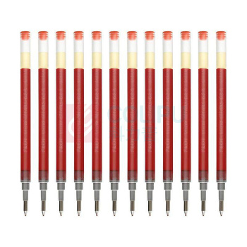 百乐 PILOT 啫喱笔芯 BLS-G2-5 0.5mm (红色) 中性笔笔芯 塑料