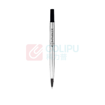 派克 PARKER 宝珠笔芯 0.5mm (黑色) 1支/卡 (新老包装随机发货)