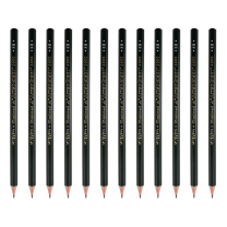 三菱 uni 铅笔 9800DX/8H (黑色) 12支/盒