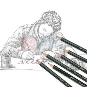 三菱 uni 铅笔 9800DX/HB (黑色) 12支/盒