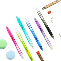 百乐 PILOT 自动铅笔 带橡皮头 孔雀绿 HB P-HRG10RCPG5-PPL5HB 0.5mm 145mm (孔雀绿 黑色) 1支/套 DC TS