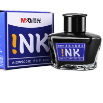 晨光 M&G 碳素墨水 玻璃 钢笔 AICW9001 60ml (蓝色) 1瓶/瓶