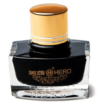 英雄 HERO 墨水 非碳素 钢笔 9003 60ml (黑色) 1瓶/瓶