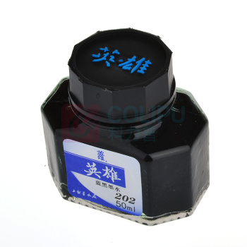 英雄 HERO 普通墨水 202 50ml (蓝黑色) (新老包装交替中)