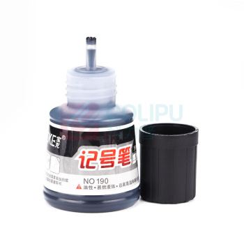 宝克 BAOKE 记号笔墨水 NO.190 36ml (黑色) 12瓶/盒