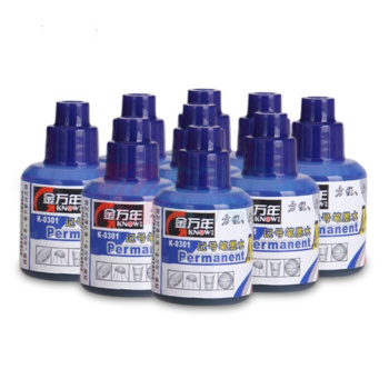 金万年 记号笔墨水 K-0301 20ml/瓶 (蓝色) 24瓶/盒 576瓶/箱
