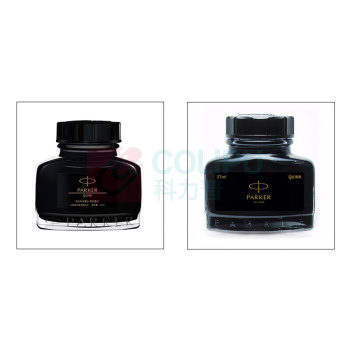 派克 PARKER 配件系列 钢笔墨水黑色 57ml 