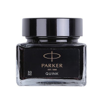 派克 PARKER 迷你钢笔墨水 30ml (黑色)