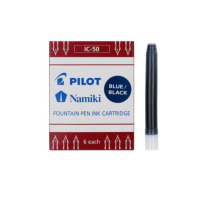 百乐 PILOT 墨胆 IC-50 6支/盒 (蓝黑色)