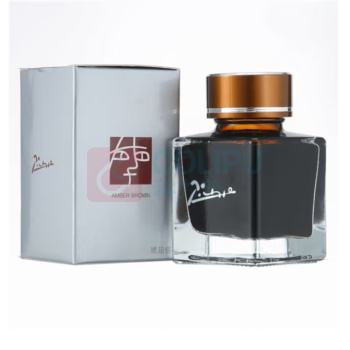 毕加索 PICASSO 彩色钢笔墨水 非碳素颜料型 彩墨40ML (琥珀棕)