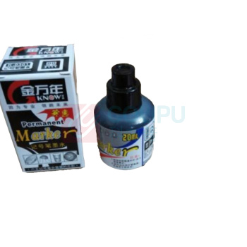 金万年 记号笔墨水 K-0301 20ml (黑色) 24瓶/盒