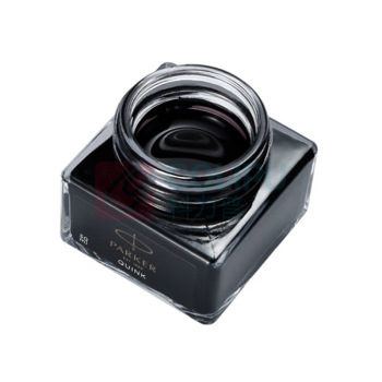 派克 PARKER 钢笔墨水 配件系列黑色 迷你型 30ml 