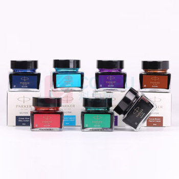 派克 PARKER 钢笔墨水 配件系列黑色 迷你型 30ml 