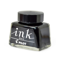 百乐 PILOT 钢笔用墨水瓶装 原装进口黑色 INK-30-B 30ml 