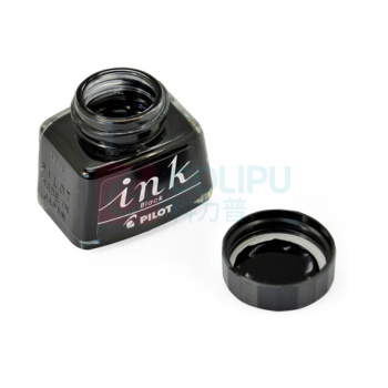 百乐 PILOT 钢笔用墨水瓶装 原装进口黑色 INK-30-B 30ml 