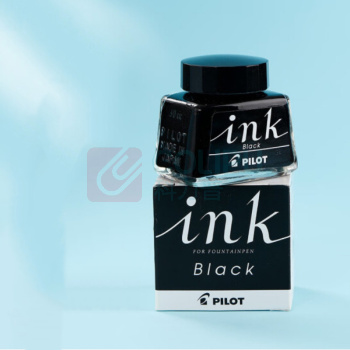 百乐 PILOT 钢笔用墨水瓶装 原装进口黑色 INK-30-B 30ml 